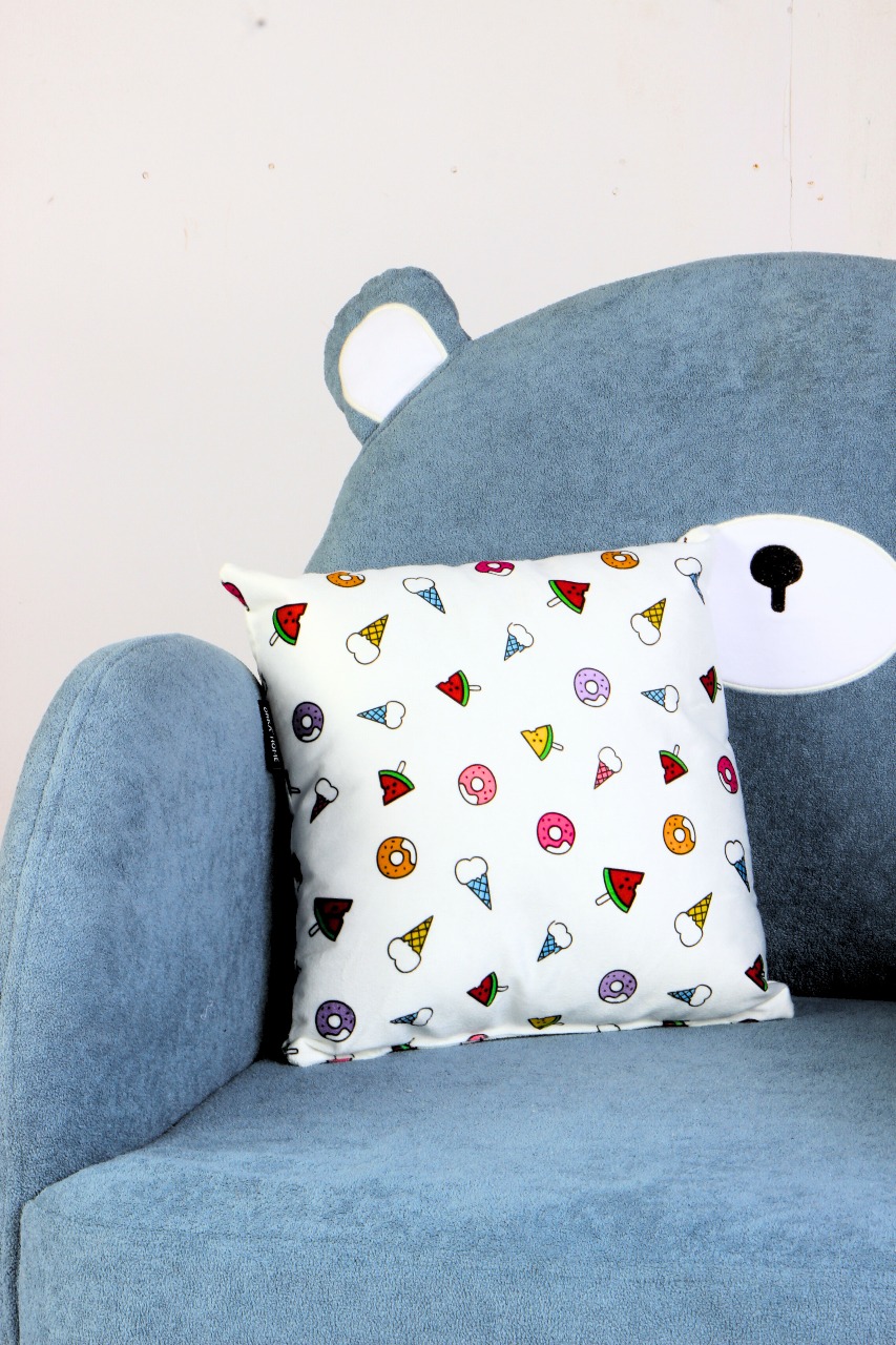 Orka Kids Filled Cushion Printed 12x12 (D15)